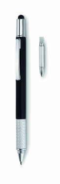 Logotrade promotional gift image of: Spirit level pen with ruler