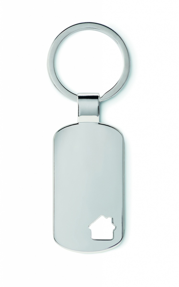Logotrade corporate gift picture of: Key ring with house detail Jelgava