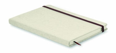 Logo trade promotional giveaway photo of: A5 canvas notebook
