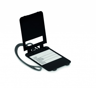 Logotrade corporate gift image of: Luggage tags plastic