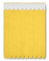 One sheet of 10 wristbands, Yellow