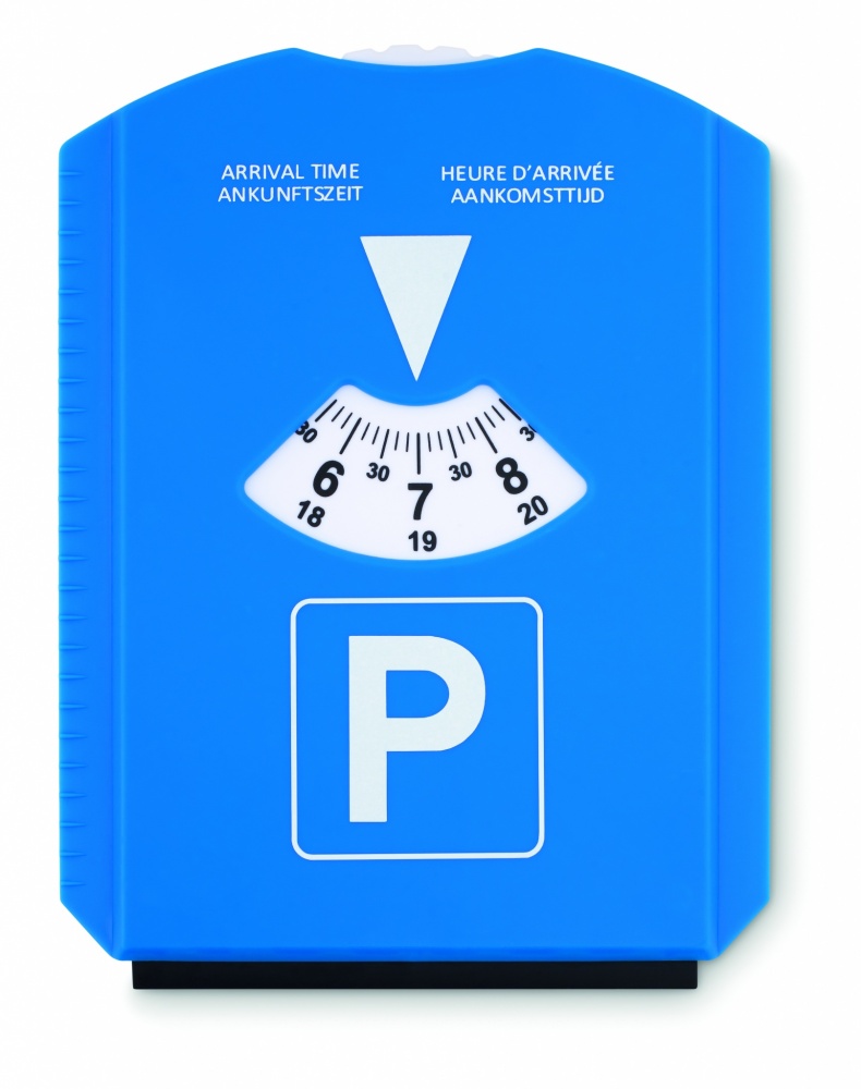 Logo trade advertising product photo of: Ice scraper in parking card