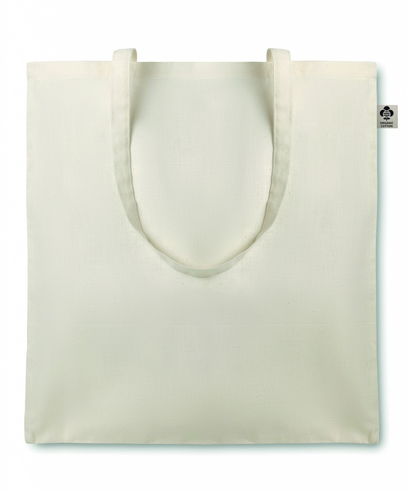 Logotrade promotional gift image of: 105gr/m² organic cotton bag