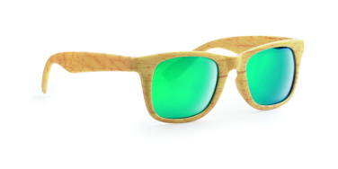 Logo trade promotional products picture of: Wooden look sunglasses MAARDU