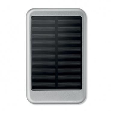 Logo trade corporate gifts image of: 4000 mAH solar powerbank