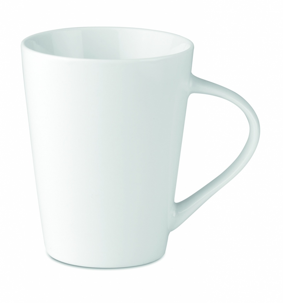 Logo trade promotional gifts image of: Porcelain conic mug 250 ml