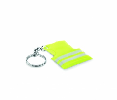 Logotrade promotional product image of: Key ring with reflecting vest Jekabpils