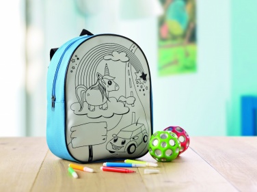 Logotrade promotional giveaway image of: Backpack with 5 markers