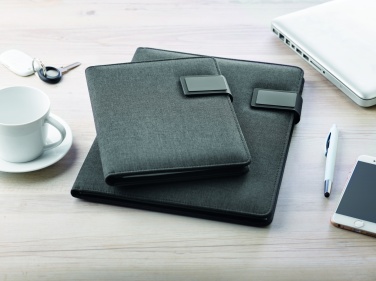 Logotrade promotional merchandise photo of: A4 folder with power bank