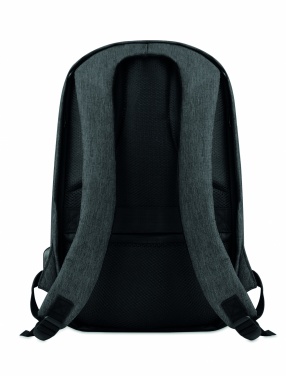 Logotrade advertising products photo of: 2 tone backpack incl USB plug