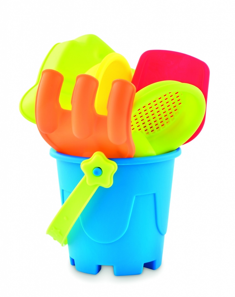 Logo trade promotional items image of: Sand Bucket