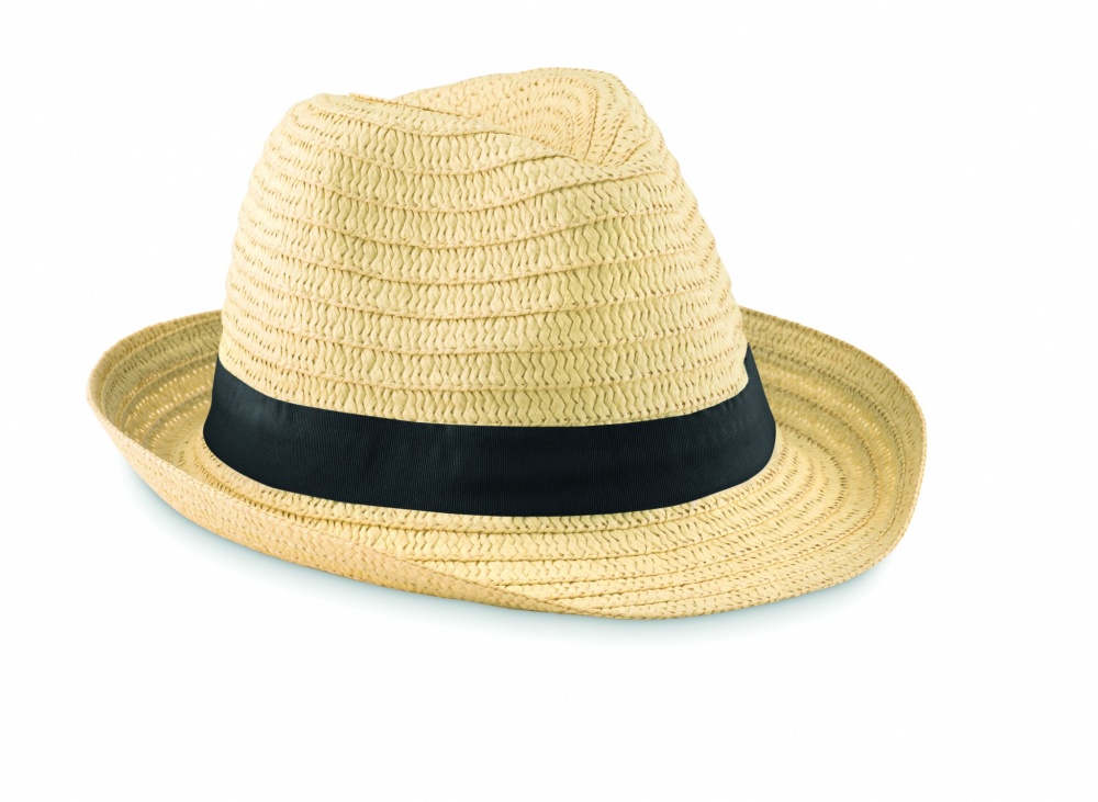 Logo trade promotional products picture of: Paper straw hat