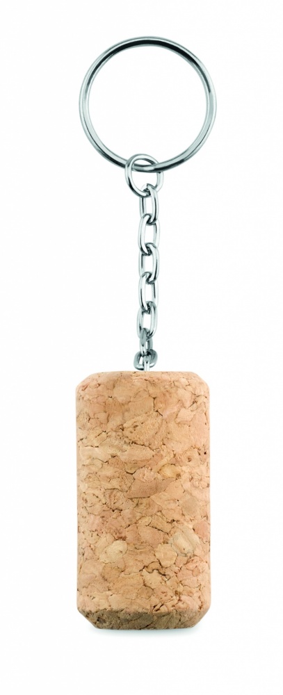 Logotrade promotional product image of: Wine cork key ring Sigulda