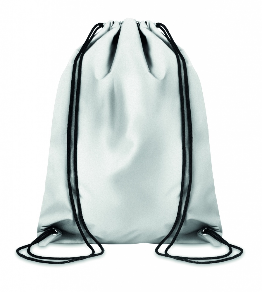 Logo trade promotional items picture of: High reflective drawstring bag