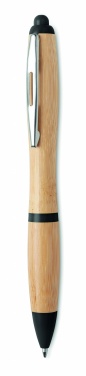 Logotrade business gifts photo of: Ballpoint pen made of ABS and bamboo