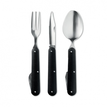 Logotrade promotional item picture of: 3-piece camping utensils set
