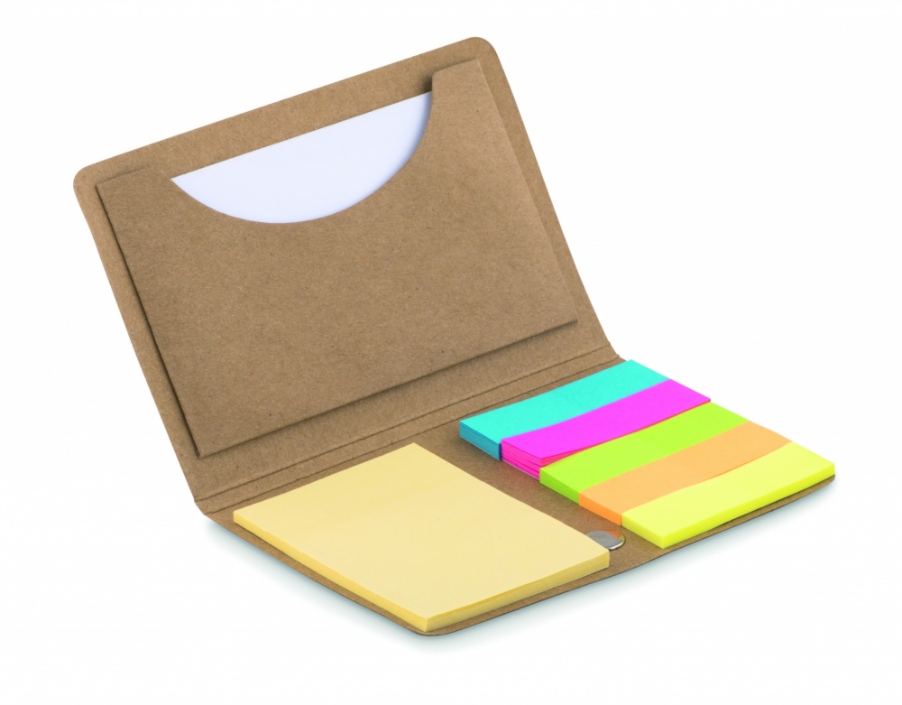 Logo trade promotional product photo of: Card holder with memo set