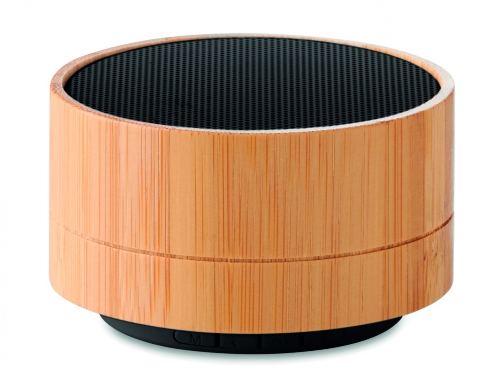 Logotrade corporate gifts photo of: 3W Bamboo wireless speaker