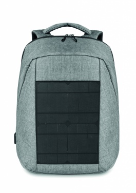 Logo trade business gift photo of: Backpack solar
