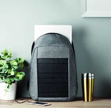 Logotrade promotional item image of: Backpack solar