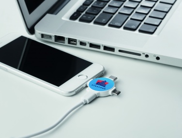 Logo trade promotional products picture of: 3 in 1 cable adapter