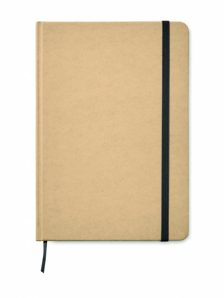 Logo trade corporate gifts image of: A5 recycled notebook 80 lined