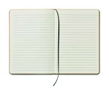Logo trade promotional merchandise picture of: A5 recycled notebook 80 lined
