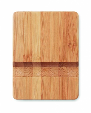 Logo trade business gifts image of: Bamboo stand APOYA