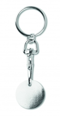 Logo trade corporate gifts image of: Key ring token (€uro token)