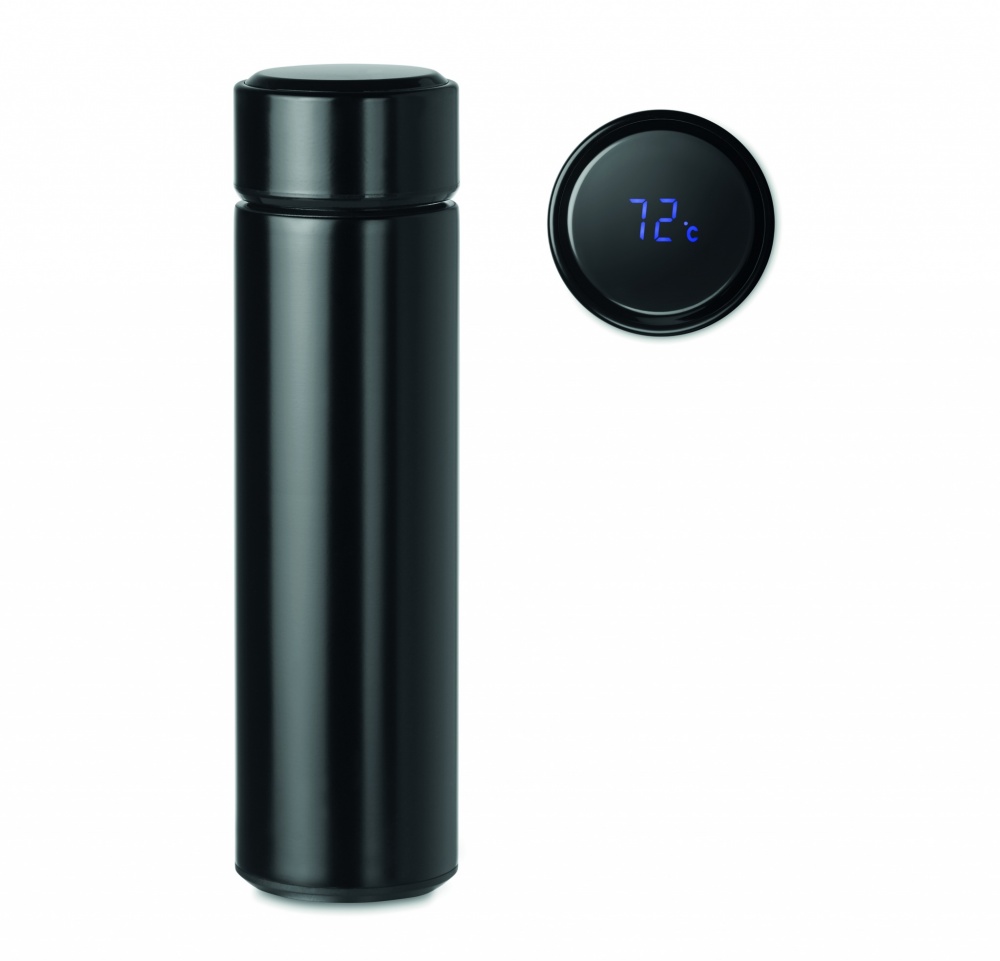 Logotrade promotional gift image of: Bottle with touch thermometer