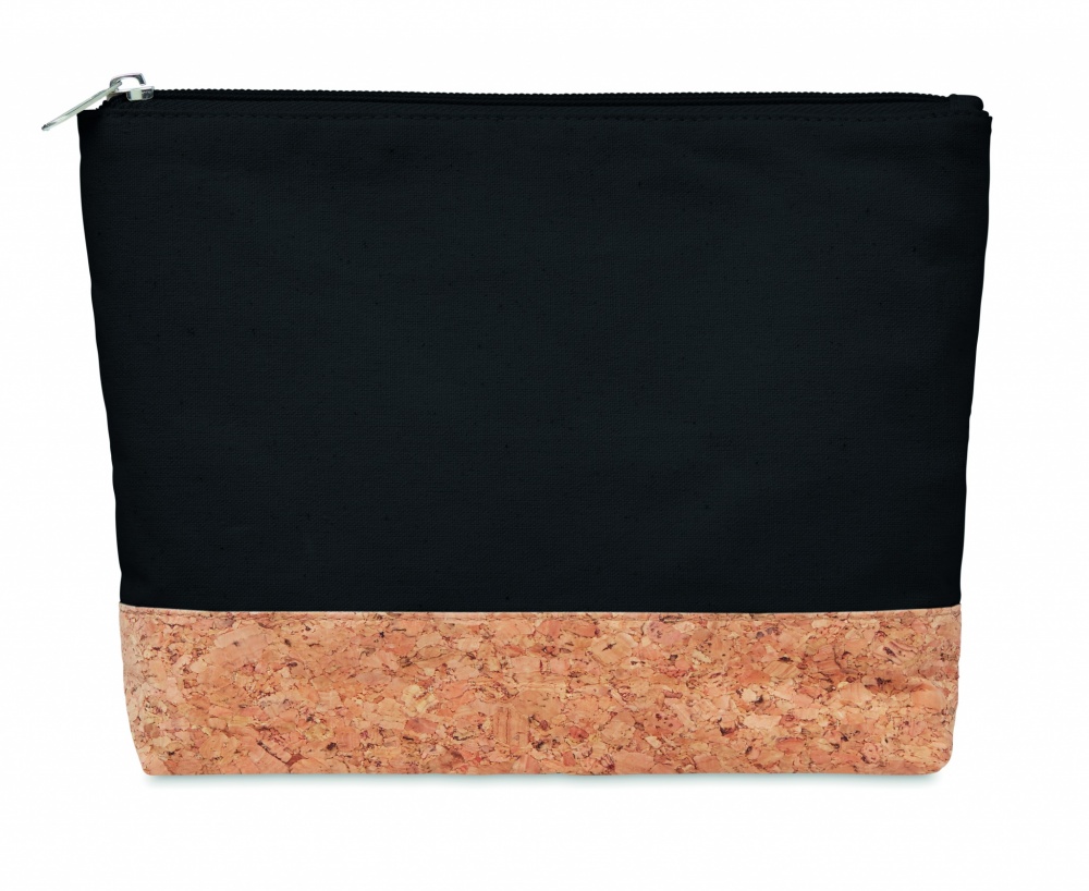 Logotrade promotional merchandise picture of: Cork & cotton cosmetic bag