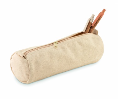 Logo trade corporate gifts image of: Cotton Pencil case  320 gr/m²