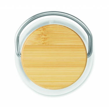 Logo trade promotional giveaway photo of: Tritan 800ml bottle bamboo top