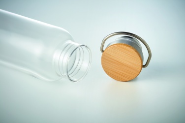 Logo trade business gift photo of: Tritan 800ml bottle bamboo top