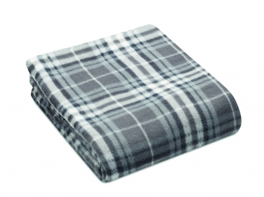 Logotrade promotional product picture of: RPET fleece travel blanket