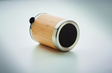 Logotrade promotional item image of: Tumbler in bamboo cover 250ml