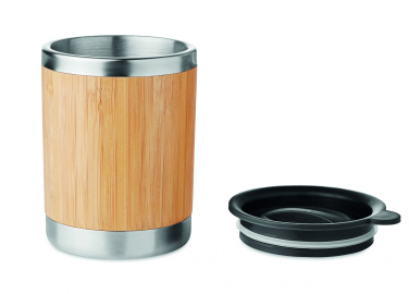 Logo trade promotional products picture of: Tumbler in bamboo cover 250ml
