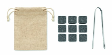 Logotrade promotional item image of: 9 stone ice cubes in box
