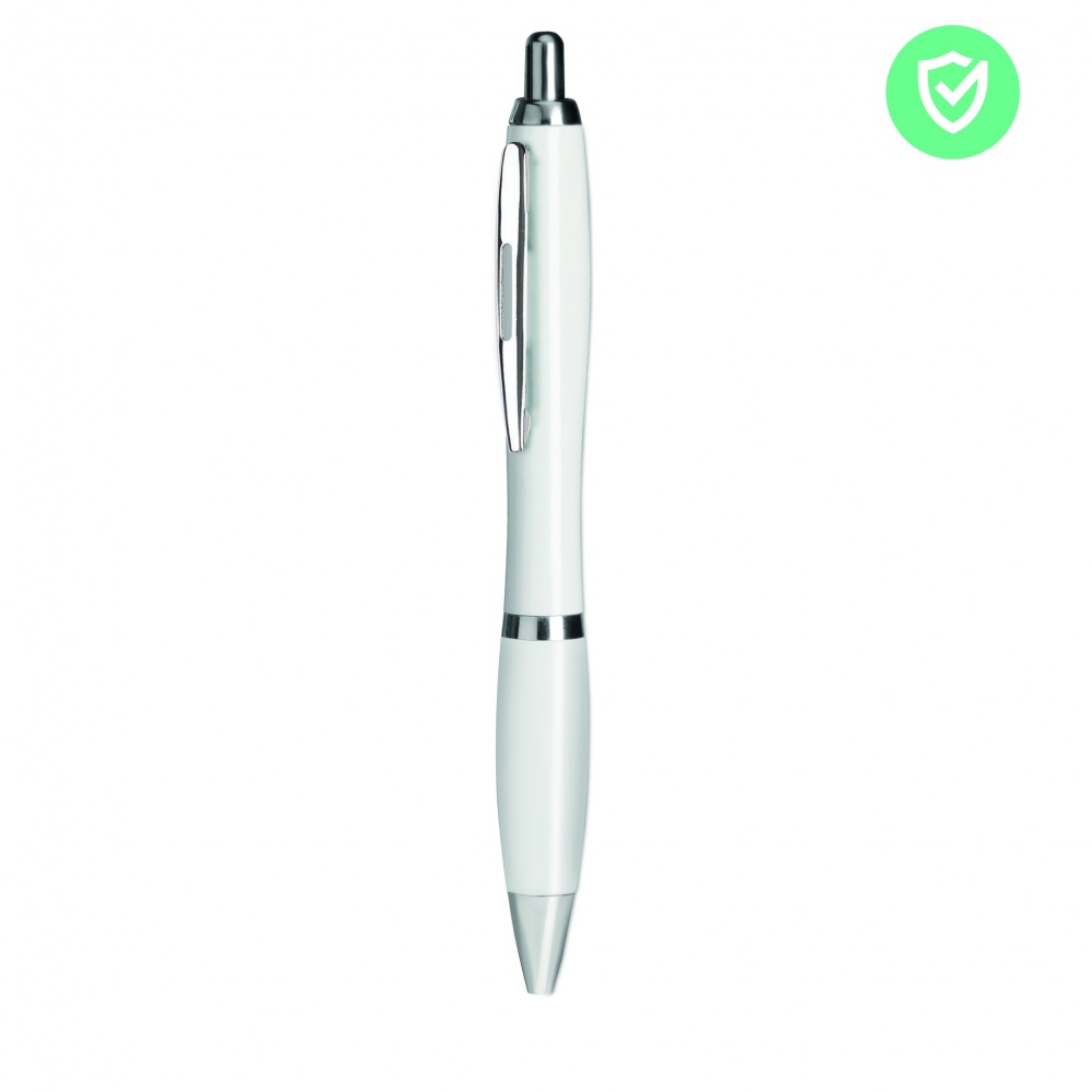 Logo trade corporate gifts picture of: Pen with antibacterial barrel