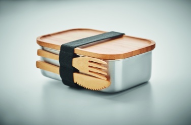 Logotrade promotional item image of: Stainless steel lunchbox 600ml