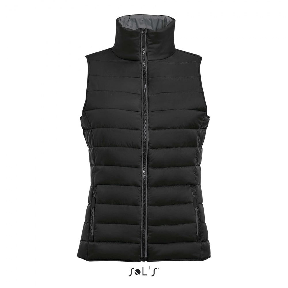 Logo trade promotional gift photo of: WAVE WOMEN BODYWARMER 180g
