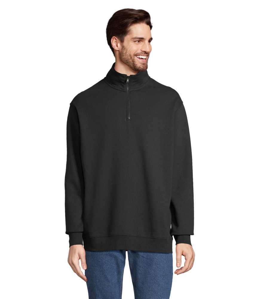 Logotrade advertising products photo of: CONRAD Sweat Zip Collar