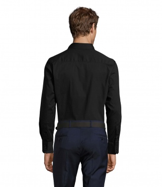 Logo trade promotional giveaway photo of: BRIGHTON men shirt 140g