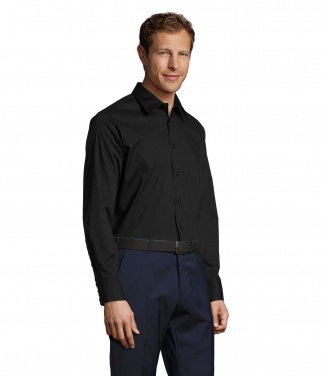 Logo trade corporate gift photo of: BRIGHTON men shirt 140g