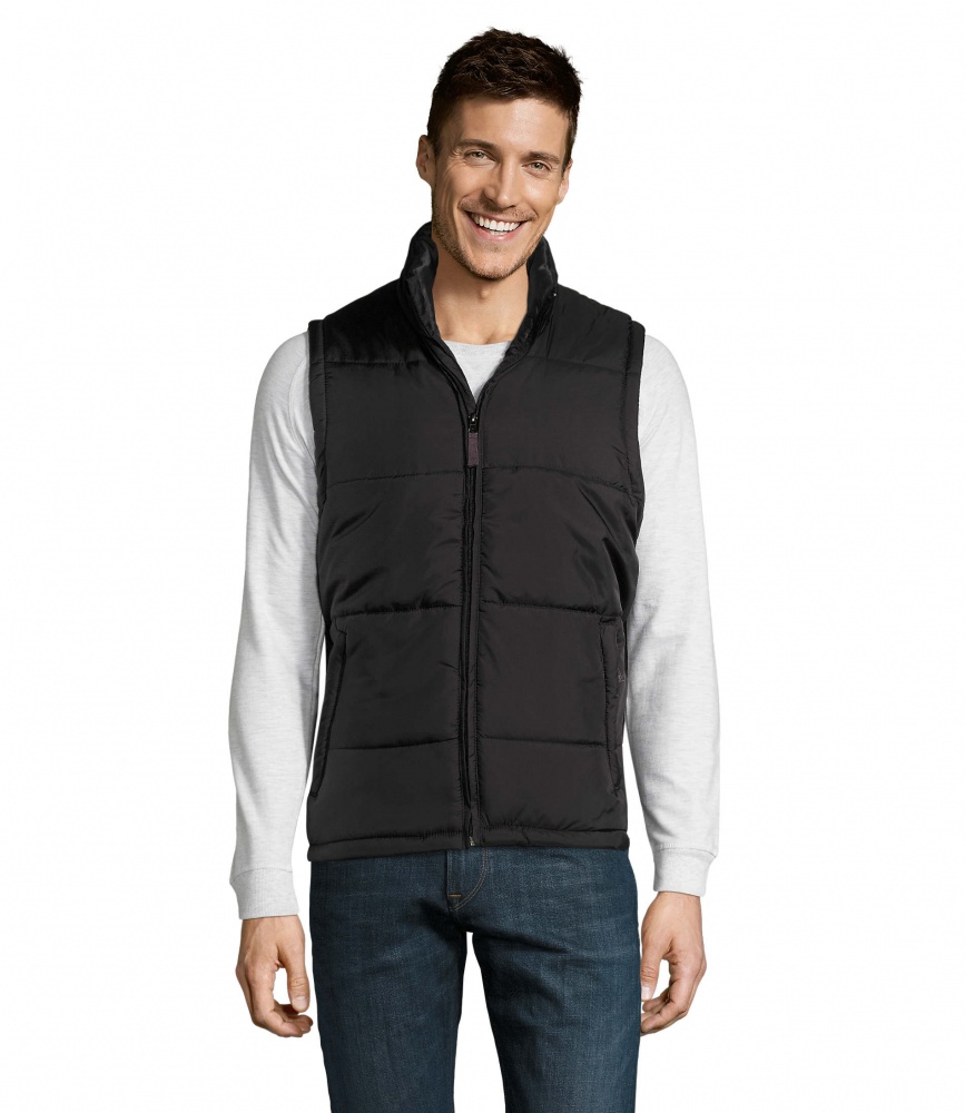 Logo trade promotional giveaways picture of: WARM Quilted Bodywarmer