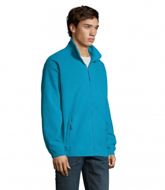 Logo trade advertising products picture of: NORTH Zipped Fleece Jacket