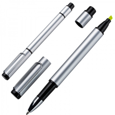 Logo trade corporate gifts picture of: Metal duo pen GETAFE
