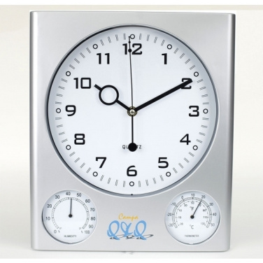 Logotrade advertising products photo of: Plastic wall clock DEN HAAG