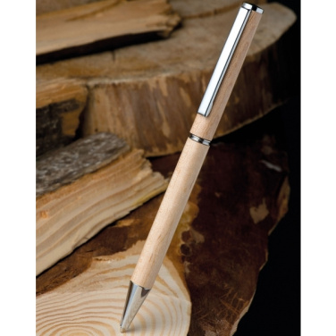 Logotrade business gift image of: Wooden ballpen HEYWOOD