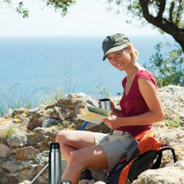 Logotrade promotional item image of: Stainless steel isolating flask VIRGINIA BEACH 100 ml